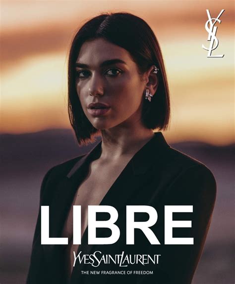 who is ysl libre model|ysl libre dua lipa.